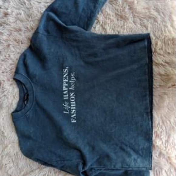 Zara crop sweater